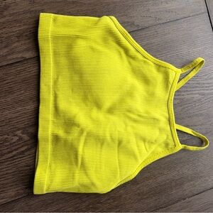JoyLab Neon Yellow Sports Bra